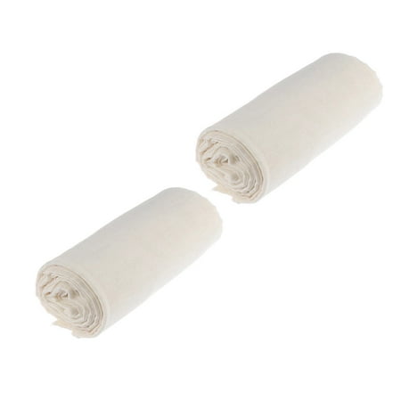 

Frcolor 2 Rolls Reusable Gauze Filter Cloth Reliable Cheese Making Straining Tools