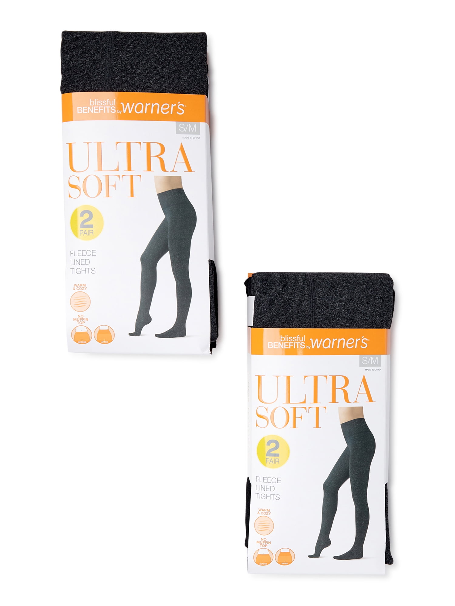 Warner's Women's Fleece Lined Tights, 4 
