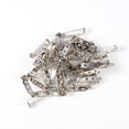 thumbnail image 2 of 50Pcs Bar Pins Brooch Lock Back Safety Catch Rolling DIY Craft 25mm, 2 of 22