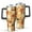 Cute Halloween Icons, variant on Cute Halloween Icons Pattern Tumbler with Handle and Lid,40oz Double Wall Vacuum Insulated Tumbler,Cups Gift for Women and Men