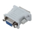 thumbnail image 2 of 2X Adaptateur DVI Mâle (DVI - D 24 1) vers Femelle VGA (15 Broches), 2 of 8