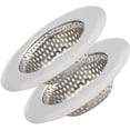 thumbnail image 2 of GIXUSIL 2 Pack Sink Strainer for Most Kitchen Sink Drain Basket, Upgraded Safe Design Kitchen Sink Strainer (Outer Diameter 1.57 inch), 2 of 9