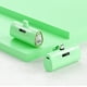thumbnail image 3 of Inteprter Batería externa de gran capacidad ABS, banco de energía de carga rápida, batería auxiliar de varios puertos mini Teléfono y Comunicación verde adaptador, 3 of 6