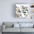 thumbnail image 3 of Jodi Fuchs 'Pollocks Party I' Canvas Art, 3 of 3