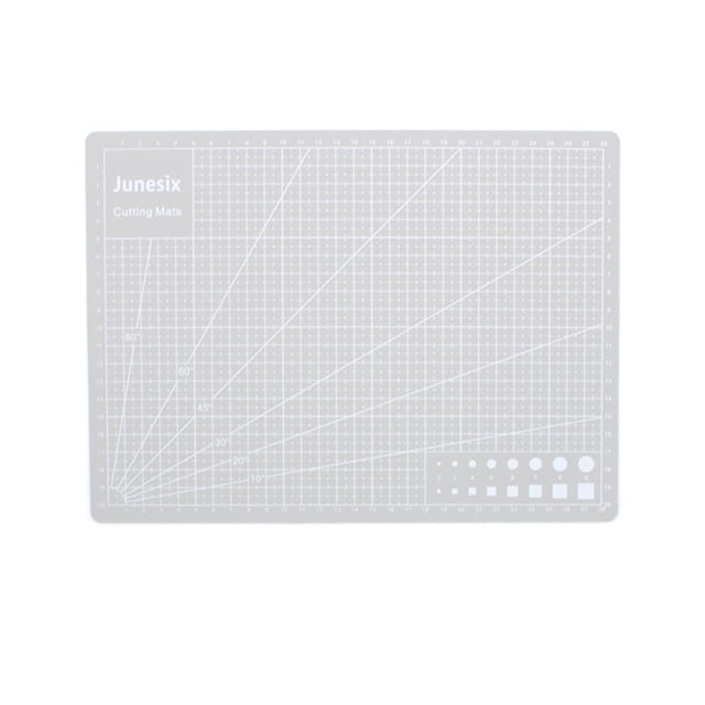 30*22cm Self-Healing Cutting Mat Double-Sided A4 Non-Slip PVC Cutting Mat with Grid Lines Angle Design Art Supplies Suitable for Scrapbooking Arts and Crafts Projects