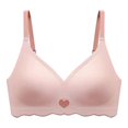 thumbnail image 1 of FhsagQ Bra Bras for Women Plus Size Garter Belt Women Back Button Shaping Cup Adjustable Shoulder Strap Large Size Underwire Bra Bras for Women Plus Size Red S, 1 of 3