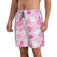 thumbnail image 2 of Fotbe Sunflower Rabbit Trajes de Baño Estampados para Hombre, Shorts de Verano de Secado Rápido, Ropa de Playa, Bañadores-Medium, 2 of 6