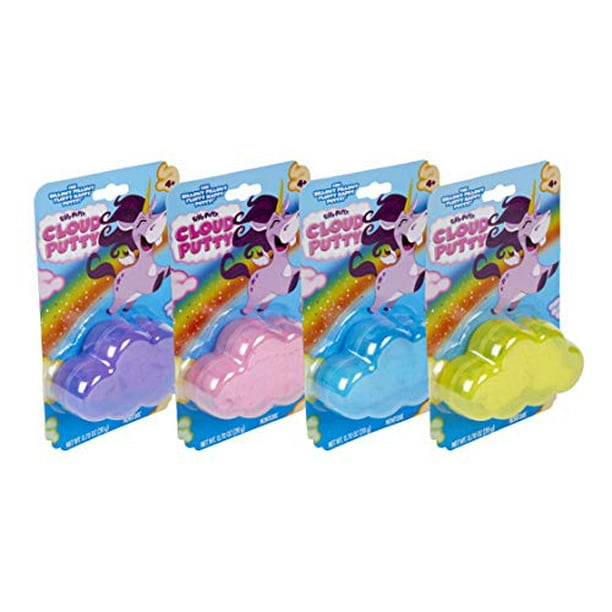 Crayola Silly Putty Cloud Putty 4ct, Super Soft Putty Toys, Assorted