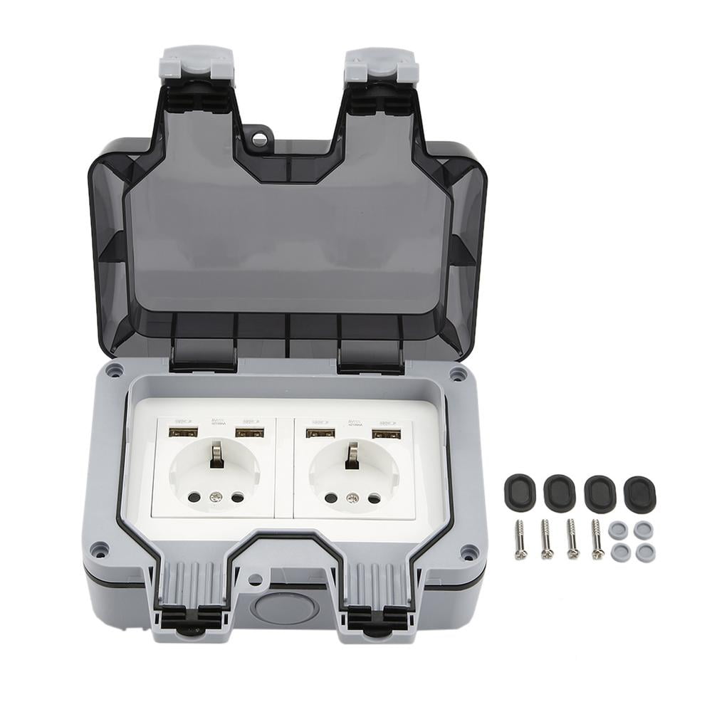 Outdoor Socket IP66 Weatherproof High 