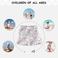 thumbnail image 6 of FORMRS Boys Swim Trunks Quick Dry Mesh Lining Beach Boardshorts, Sizes XS-XL, Purple Wildflowers, 6 of 7