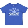 thumbnail image 3 of Inktastic Yeah My Godfather is Pretty Awesome Boys or Girls Baby T-Shirt, 3 of 5