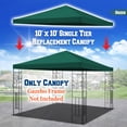 thumbnail image 6 of Strong Camel 10ft x 10ft Green Single tier Top Cover Outdoor Canopy, 6 of 9