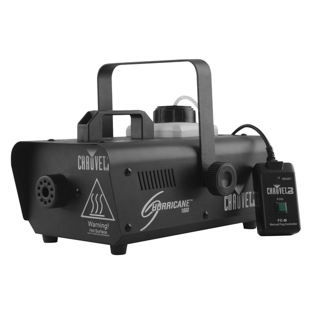 Máquina de niebla CHAUVET DJ Hurricane 1000 Compact con mando a distancia