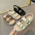 thumbnail image 3 of Unisex-Child Slide Sandals Adjustable Double Buckle Beach Shoes for Girls and Boys, 3 of 7