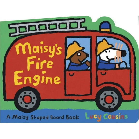 Maisy's Fire Engine: A Maisy Shaped Board Book (Board Book)