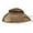Khaki, variant on Women's Spray Painted Cowboy Straw Hat with Wide Brim for Sun Protection, Western Style for Outdoor and Casual Wear, Durable for Ranch and Vacation Use Khaki