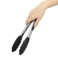 thumbnail image 4 of Stainless Steel Non-Slip Food Bread Tong Food Clip Kitchen Baking Tool for Home Shop Use, 4 of 11