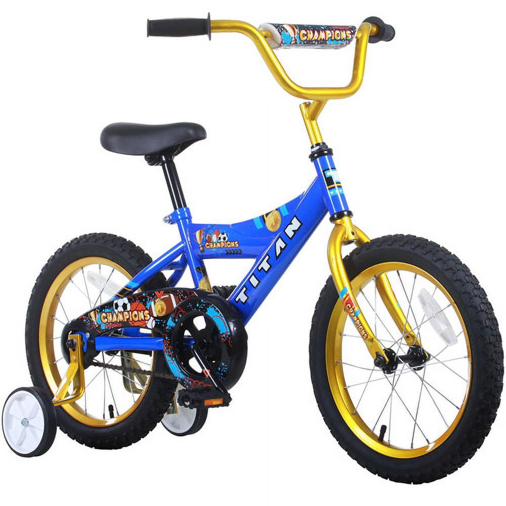 Gold discount boys bike