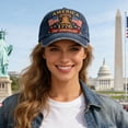 thumbnail image 4 of UngA America 250th Anniversary Hat Celebration Casual Hat Cool Washed Distressed Adjustable 1776-2026 Patriotic Baseball Cap for Men Women,One Size, 4 of 6