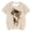 Beige, variant on Girls Top Cute Cartoon Kitty Cat Graphic T-Shirt Crew Neck Short Sleeve Lovable Animal Printed Summer Casual Shirt