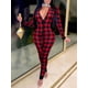 thumbnail image 1 of Pijama elástico sexy de 1 pieza para mujer, bonito pijama de manga larga con capucha, mono de dormir, pijama para fiesta de Navidad, ropa de casa, 1 of 1