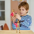 thumbnail image 5 of 3D Printed Samurai Action Figure with Full Range of Motion and Legendary Weapons for Creative Decompression and Office Ornament, 5 of 7