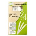thumbnail image 1 of Go4Green Compostable Knives, 24 Pieces, 1 of 5