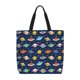 thumbnail image 1 of Balery Planets And Stars Bolsa de Mano para Mujeres con Cremallera, Bolsa de Gimnasio con Compartimentos, Bolsa para Laptop, Bolsa para Trabajo, 1 of 7