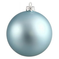 Vickerman 3" Baby Blue Matte Ball Ornament, 12 per Bag