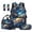 Galaxy Planet, variant on Jeiento 4 Piece Backpack and Lunch Box Set for Elementary School Boys Girls 17 Inch Space Axolotl Bookbag with Lunch Bag, Pencil Case, Bookmark for Back to School