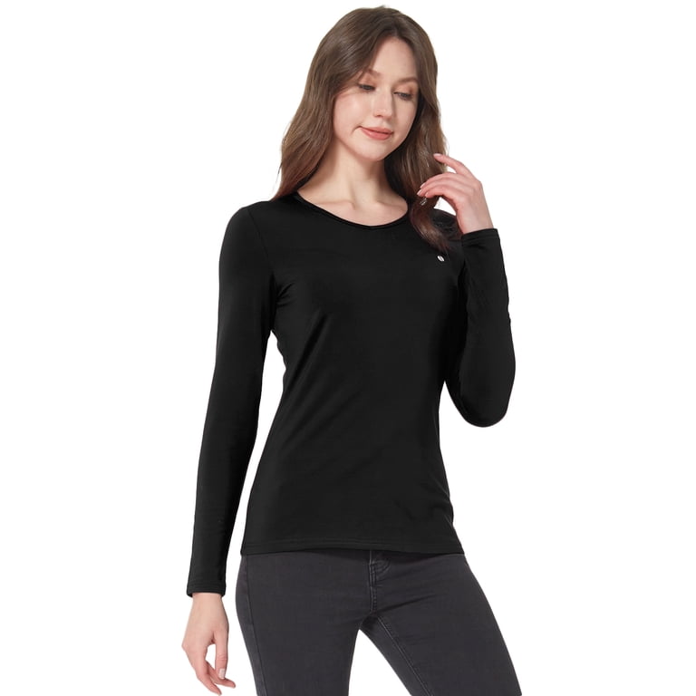 SSLR Women's Thermal Tops, Thermal Underwear for Women Long Sleeve