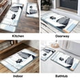 thumbnail image 3 of YIMEIS Bathtub Cat 15.7''*23.6'' Flannel Mat, Multi-Scene Non-Slip Rug, Universal Soft Mat for Bathroom, Kitchen & Balcony, 3 of 10