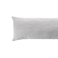 thumbnail image 3 of Almohada Abrazable Vianney Gris Glacial Estándar, 3 of 3