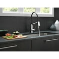 thumbnail image 6 of Delta 9693-Dst Pivotal Pull-Down Kitchen Faucet - Black, 6 of 7