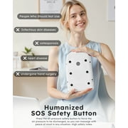 BOKYAN Cordless Hand Massager with Heat and Compression, Warming Massage for Finger and Palm Comfort, Ideal Gift