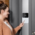 thumbnail image 2 of Zootealy Wireless Visual Doorbell with 4.3" HD IPS Screen, Night Vision, Two-Way Audio, Cycle Charging, Easy Installation, Smart Home Security System, 2 of 7