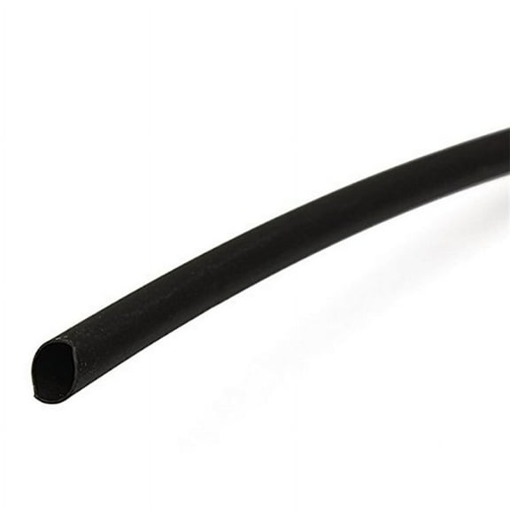 1Roll Shrinkable Tubes Cable Wrap Wire Tube Sleeve 100 Feet/30 Meters Black 3mm