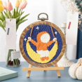 thumbnail image 3 of 10Pcs Round Embroidery Hoops, 3 Inch Imitated Wood Embroidery Display Frame Kits, for DIY Art Craft, 3 of 5