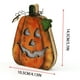 thumbnail image 2 of Xihbxyly Farol de Madera para Halloween, Diseño de Calabaza Led, Iluminación Segura Sin Llama, Decoración para Fiestas, Uso Doméstico En Exteriores, Decoración de Festivales, Funciona con Pilas, Incl, 2 of 2