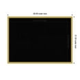 thumbnail image 4 of Amanti Art Black Cork Board Wood Framed Svelte Polished Gold Bulletin Board 29 in. x 21 in., 4 of 7