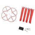 thumbnail image 1 of Tren de aterrizaje y Funda protectora Zulema para B2C B2 Bugs 2w D80 F18 RC Drone Propeller Protector rojo, 1 of 8