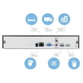 thumbnail image 2 of Amcrest 4K 8CH (1080P/3MP/4MP/5MP/6MP/4K) Network Video Recorder - Supports up to 8 x 4K IP Cameras, Pre-Installed 2TB Hard Drive, (No Built-in WiFi) (NV2108-2TB), 2 of 4