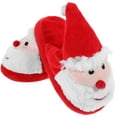 thumbnail image 4 of UPOUART Soft Warm Christmas Fuzzy Slippers for Women and Men, Cozy Indoor Shoes with Sole, 1 Pair Holiday, 4 of 8
