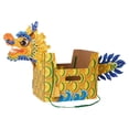 thumbnail image 4 of Juguetes de dragón de papel chino Soledad decoración creativa de Año Nuevo Chino 3D amarillo, 4 of 10