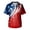 Red_#03, variant on 4th Of July Scrubs Top for Mens 250 Anniversary Usa Short Sleeve V Neck Independence Day Scrub Top American Flag Print Patriotic Nursing Uniforms with Pockets,Navy L
