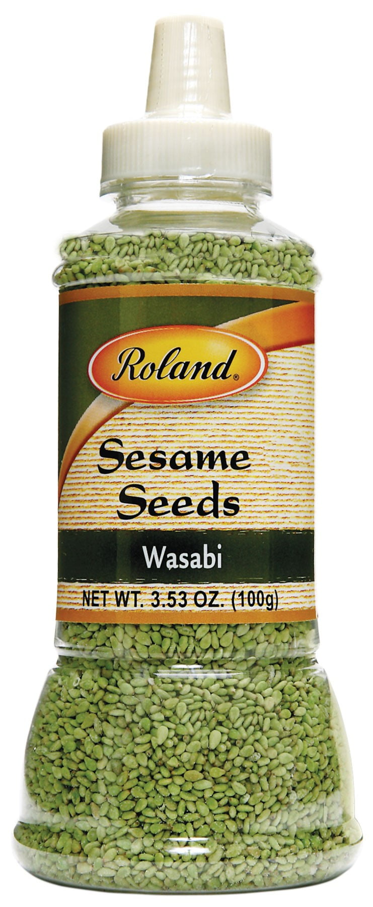 Roland Wasabi Sesame Seeds, 3.5 Oz