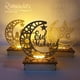 thumbnail image 4 of Fengrise-Decoración de madera EID Mubarak para el hogar, suministros de fiesta musulmanes islámicos, feliz Ramadán, Ramadán Kareem Eid Al Adha, 2023, 4 of 4