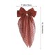 thumbnail image 3 of Hebilla decorativa para cortina con lazo | Decoración para San Valentín, bodas y fiestas | Nailon y elastano, 19 x 40 cm | Rosa, rojo, azul, verde, amarillo, beige, café y morado | Elegante, 3 of 9