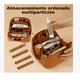 thumbnail image 4 of Cosmetiquera Neceser Organizador Viaje Portátil, 4 of 4