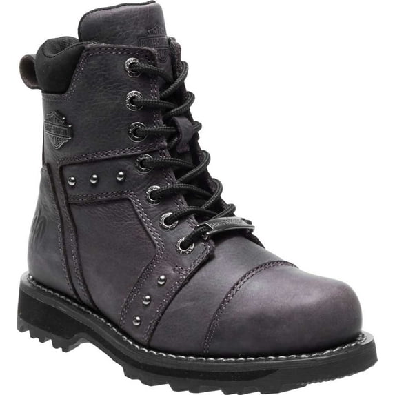 Harley-Davidson Women's Oakleigh Motorcycle Boot Grey